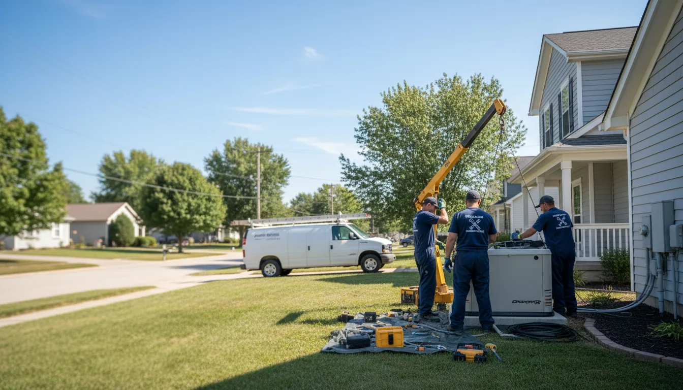 Generator Installation in Shrewsbury, MA near me
